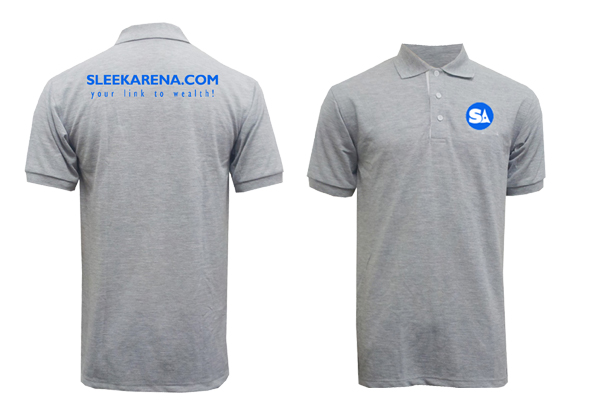 white Polo shirt, clothes on isolated white background